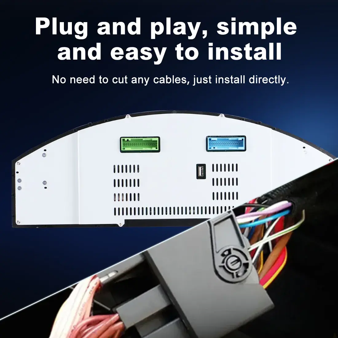 Volkswagen Phaeton Digital Cluster Multi Driving Modes Interface