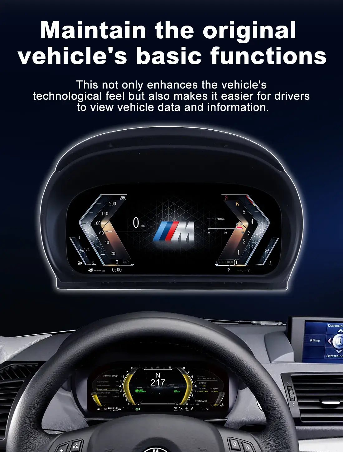 BMW Digital Cluster Linux Operating System