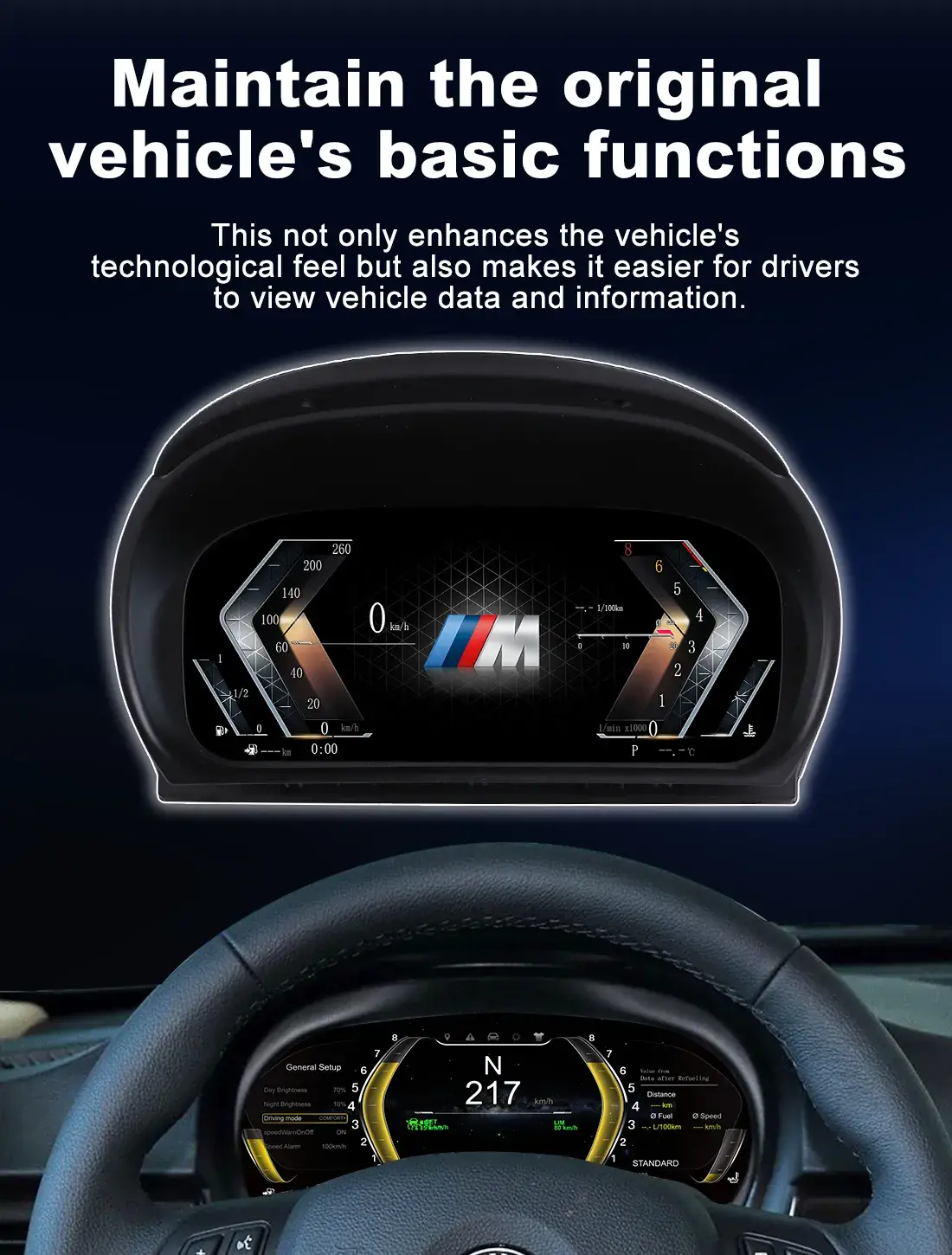 BMW Digital Cluster Linux Operating System