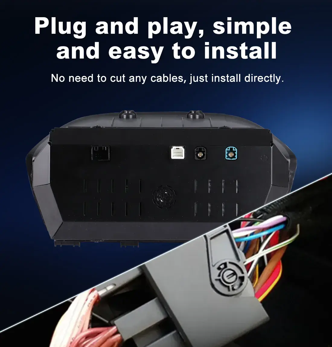 BMW Digital Cluster Wireless CarPlay and Phone Mirroring Layout